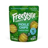 Freestyle Snacks Classic Dill Pickle Chips, 3.5 Ounce