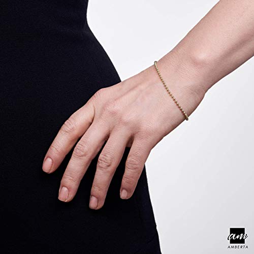 Amberta Gioielli - Bracciale - Catenina Argento