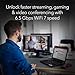 NETGEAR Nighthawk WiFi 7 USB 3.0 Adapter (A9000) – BE6500 Tri-Band Wireless Gigabit Speed (Up to 6.5 Gbps) – 6 GHz Band – Works with Any Router or Mesh System – for Windows 11 PC
