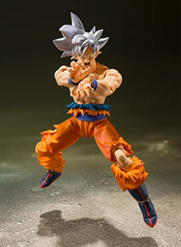 Qyoor 6 Inch Goku Action Figure Super Saiyan Self-Improvement Extreme Will Work Silver-Haired Goku Joint Movable Model Dragon Stars Action Figures Boxed Hand-Me-Down #TOP3