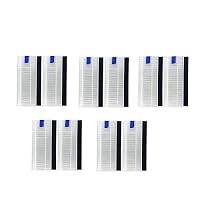 Z/F Pour aspirateur Rowenta Robot Explorer Series 20 40 50 75, brosse latérale et filtre Hepa, 6 têtes de brosse + 3 filtres Z/F Pour aspirateur Rowenta Robot Explorer Series 20 40 50 75, brosse latérale et filtre Hepa, 6 têtes de brosse + 3 filtres