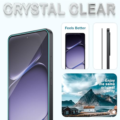 Image of FIRST MART Tempered Glass for OnePlus Nord CE 6 Lite, 9H 0.3 mm Full-Glue Screen Protector with Cable Protector, 3D Edge-to-Edge, HD Clear, Case-Friendly, Black, Pack of 1