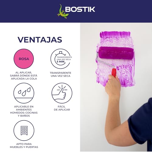 Bostik 30608969 Tapezieren (5 kg) Pink – Ansicht 4