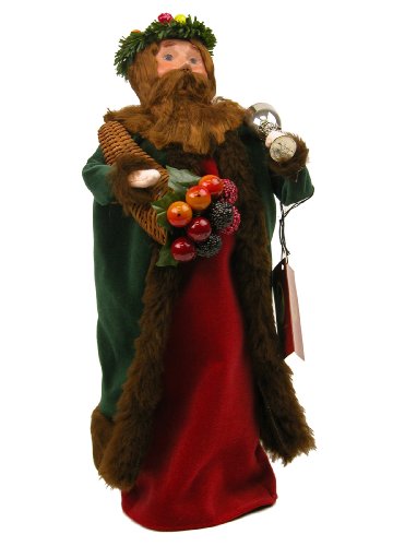 Byers' Choice Spirit Present Caroler Figurine 207 From The A Christmas Carol Collection #TOP1