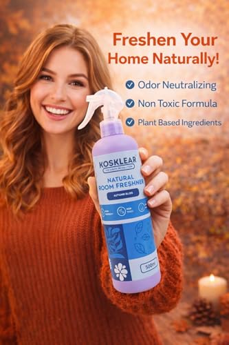 Image of Natural Room Freshener Autumn Bliss - 500 ml I Plant-Based & Chemical-Free I Skin-Friendly I Long-Lasting Warm Fragrance I Safe for Kids & Pets I Sustainable Home Freshener