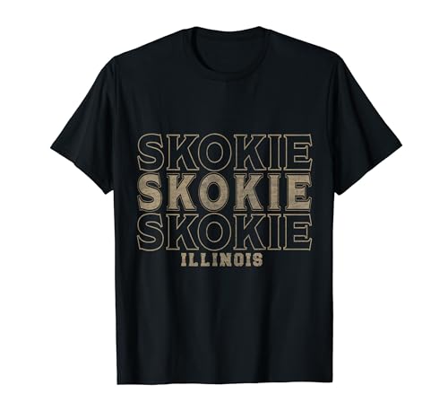 Skokie Illinois vintage Camiseta