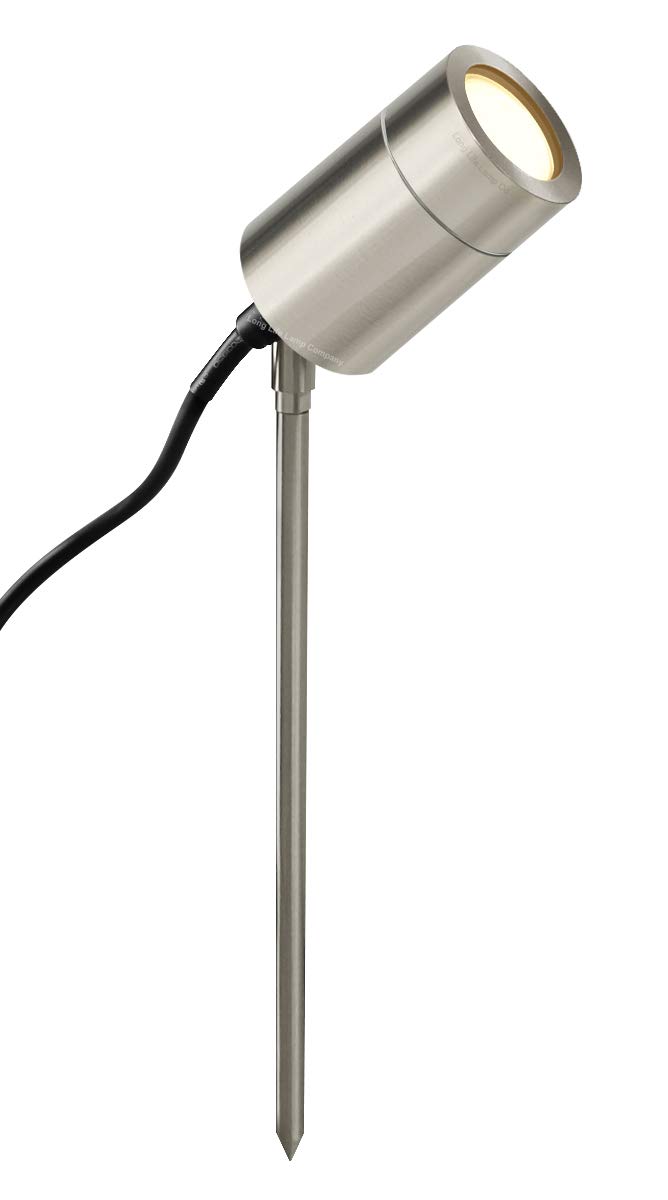 Long Life Lamp Company Stainless Steel Garden Ground Spike Light Adjustable Outdoor Gu10 Spike Mains