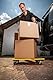 STANLEY Transportroller/Transporthilfe Medium, Tragkraft 200kg, SXWT-MS573, Abmessungen Ladefläche 60x45cm