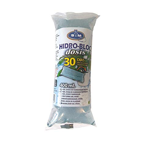 S&M 547010 547010 Pack de Dos Unidades Gel de riego HIDROBLOC para...