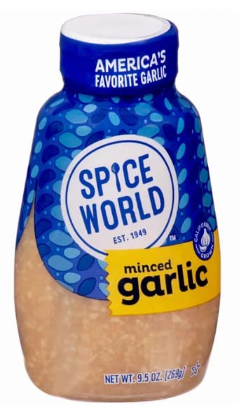 Spice World Squeezable Minced Garlic - 2pk