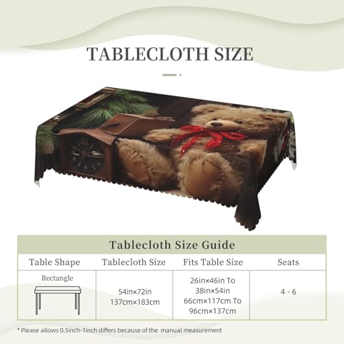 Nappe rectangulaire polyester de fête pour repas de famille et réception