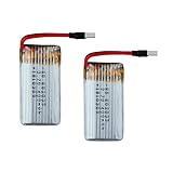 Lieferumfang: 2 x Akku Atoyx Original-Akku für Drohne Kinder AT-96 Akku für Drohne Li-Ion, 2 Stück, 3,7 V, 400 mAh, 2 Stück