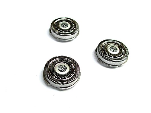 3 Pcs SH90/62 Replacement Shaver Head for Philips Norelco Series 9000 7000 Shaver