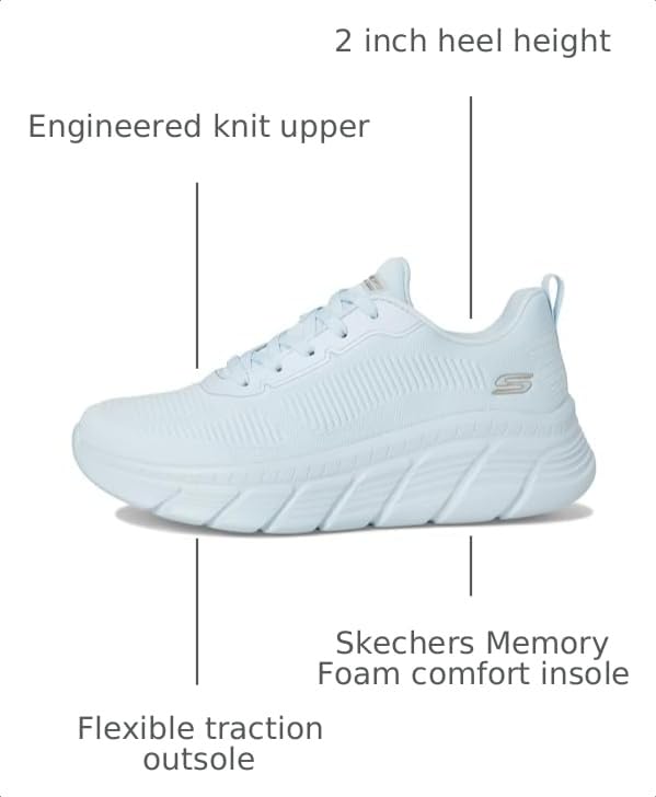 Image of Skechers Womens Bobs Sport B Flex Hi - Flying Hi