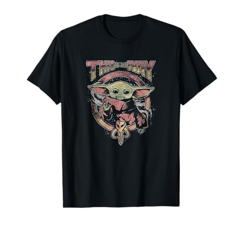 T-shirt The Mandalorian The Child pour fan de Star Wars en coton