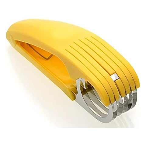 Guyuyii Banana Cutter Slicer - Quick, Safe, and Even Slices for Fruit Salads and Snacks - A Must-Have Kitchen Gadget for Kids, Adults, Elderly, and Healthy Eaters Cover
