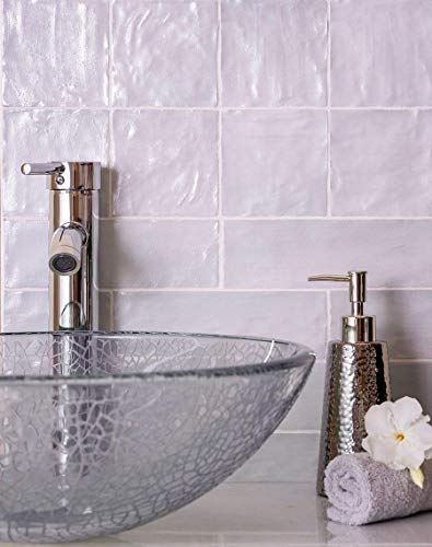 Ceramic Subway 0.11 sq ft/Piece Pack of 1, Cloud Gray