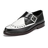 Undercover Shoes Mens Black/White Buzzcock Monk Shoe UK 9/EU 43