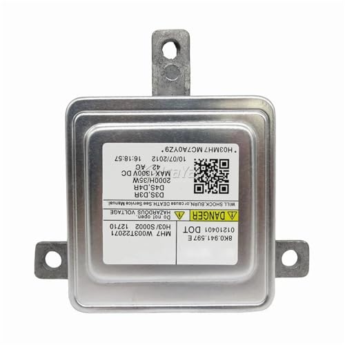 Phare au xénon HID D3S D3R D4S D4R et ballast 8K0941597 pour rénovation