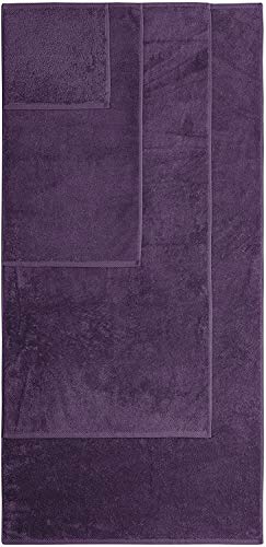 Luxury Extra Large 8-Piece Turkish Towel Set With 4 Bath Towels (30X60 And 24X48) - Plum #TOP1