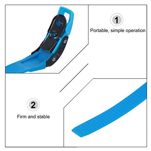 BESPORTBLE 2Pcs Inline Sapatos de Patinação Tiras Fivela Substituições de Energia T Cinto Rolo Inlin