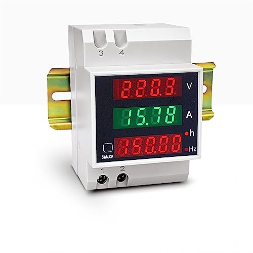 Compteur de fréquence de courant D52-2059 pour sécuriser le tableau électrique de la maison
