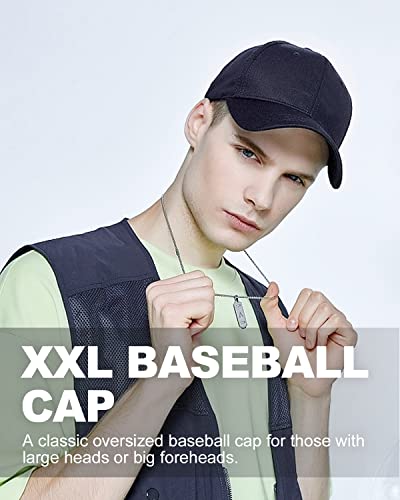 Image of Zylioo XL /XXL Baseball Caps Large Running Sports Cap Hats Oversize Dad Cap Classic Golf Tennis Hat for Big Heads