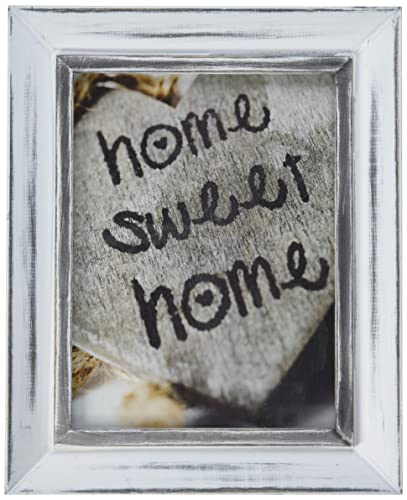 Zep S.r.l SY1268 Athis Holzbilderrahmen, Holz, vintage Look, Grau/Weiß, 15...