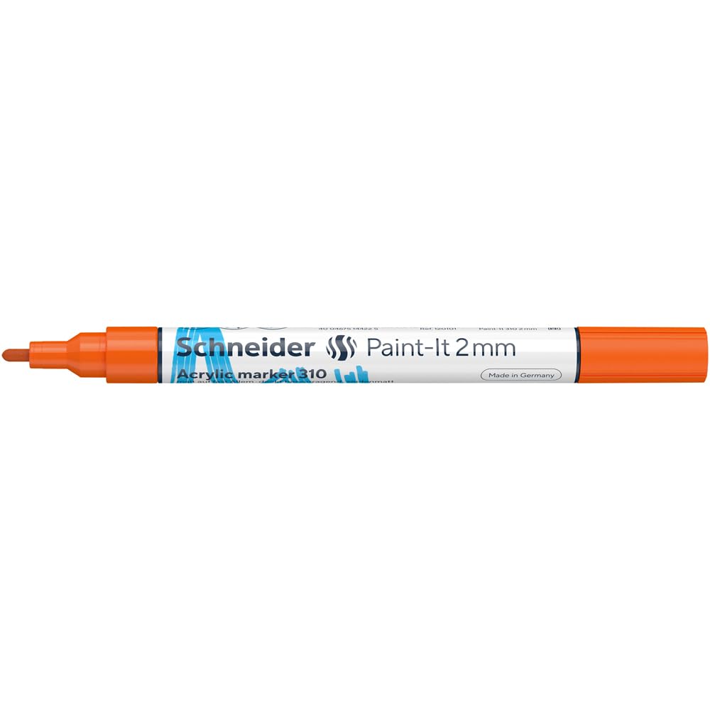 SCHNEIDER 310 AKRİLİK MARKER 2MM TURUNCU- 120106