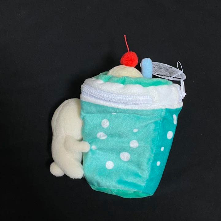 Amazon.co.jp: 限定ともだちはくま ぬいぐるみポーチクリームソーダ