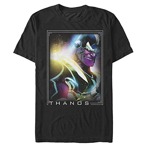 T-shirt Marvel Thanos noir 3XL pour homme grand et fort