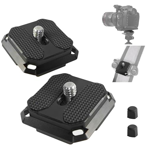 2 Pack Quick Release Plate for Camera Tripod