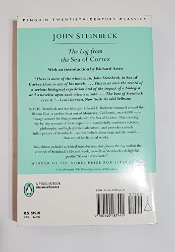 The Log from the 'Sea of Cortez' 0670001201 Book Cover