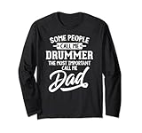 Photo Gallery maglietta con scritta "most important drummer dad" - call me dad maglia a manica Photo Gallery maglietta con scritta "most important drummer dad" - call me dad maglia a manica