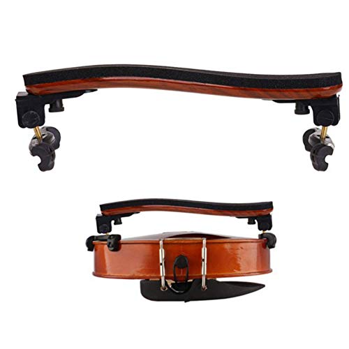 Schulterstütze für Violinen, verstellbar, aus Ahornholz, professionelles 3/4, 4/4, Zubehör für Violine-Teile