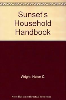 Hardcover Sunset's household handbook, Book