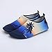 B/H Acqua Scarpe da Mare,Spiaggia Canottaggio Water Shoes,Scarpe da Spiaggia per Sci Nautico per Fitness all'aperto-Coconut Blue_3XL