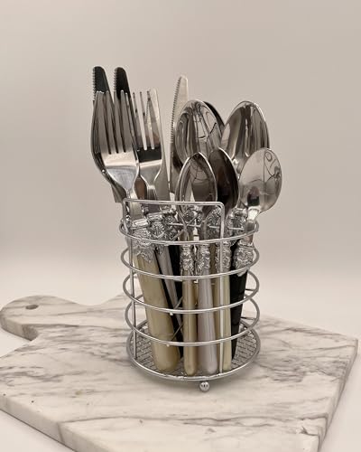 Image of Gypsy Color Glam Mix & Match Stainless Steel Flatware Collection, Set of 16