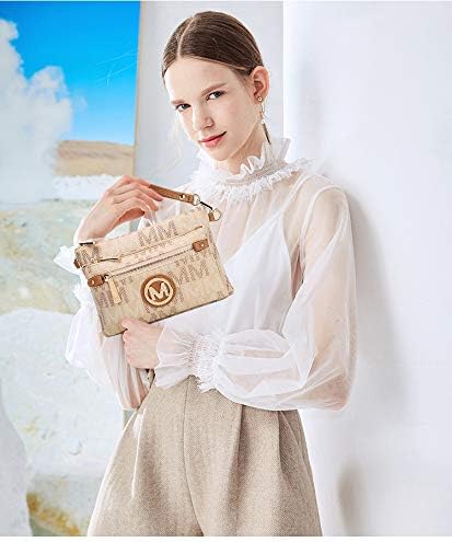 MKF Collection 2 in 1 Crossbody Bags for Women, Wristlet Purse - Ladys Small PU Leather Messenger Handbag by Mia K - Image 3