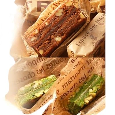 生ブラウニー チョコ・抹茶ブラウニーセット(各6本入り)