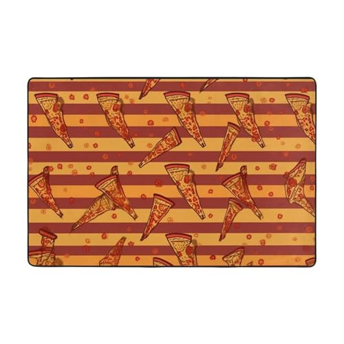 Tapis de sol antidérapant de qualité supérieure avec rayures dorées - 4