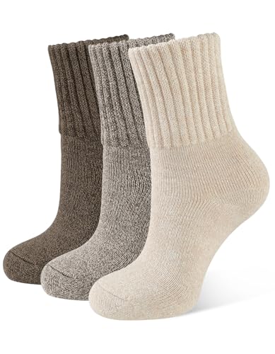 CLOSEMATE 3 Pares Calcetines Termicos Mujer Invierno sin