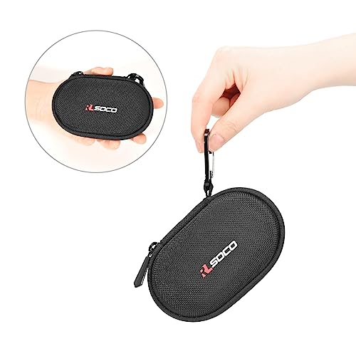 Funda para Logitech Pebble Mouse RLSOCO en color negro compatible con modelos M350s y Pop 6