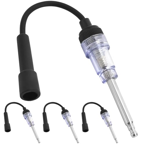 QWORK 4 pezzi tester candele auto per sistema di accensione motore auto