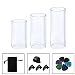 Guitar Slide, Set of 3Pcs Glass Slide, Bonus 6 Pcs Guitar Picks, and 4 Finger Picks With Pouch (3Pcs, Glass Slide)