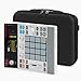 GEEKRIA Hard Shell Travel Case Compatible with Akai Professional MPC Sample Portable Groovebox, Audio Sampler Carrying Bag (Dark Grey)