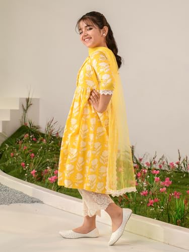 Image of Pspeaches Girls Kurta & Palazzo