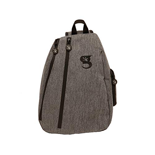 geckobrands Sling Bag | Versatile Unisex Crossbody Shoulder Bag | Stylish Companion for Adventures and Everyday (Everyday Grey)