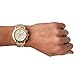 Fossil Watches For Men, Dean Quartz Stainless Steel Chronograph Watch, 45MM, Big Face Gold, Model FS4867IE