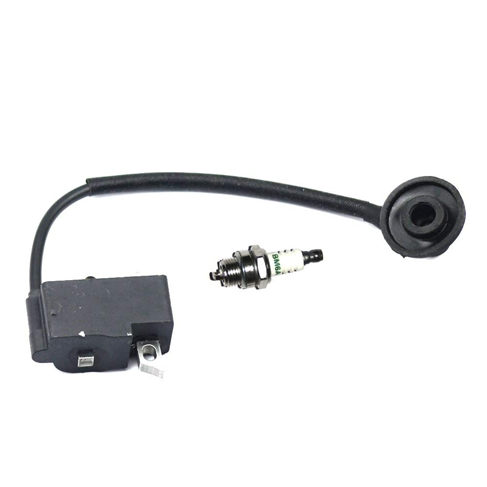 Módulo de Bobina de Encendido bujía BM6A para STIHL MS271 MS271C MS291 MS291C, Piezas de Repuesto de Magneto de Motor de Motosierra # 11414001303 (Color : Black)